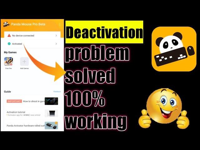 how to solve panda mouse pro deactivation problem/PANDA MOUSE pro deactivation problem/