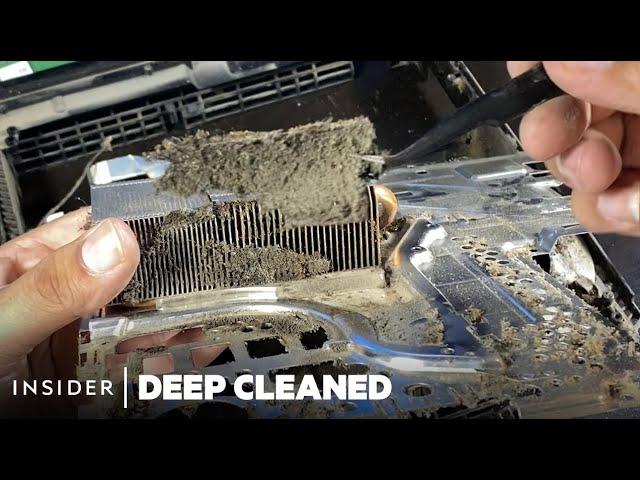 Deep Cleaning Every Part Of A PlayStation 4 | Deep Cleaned | Insider