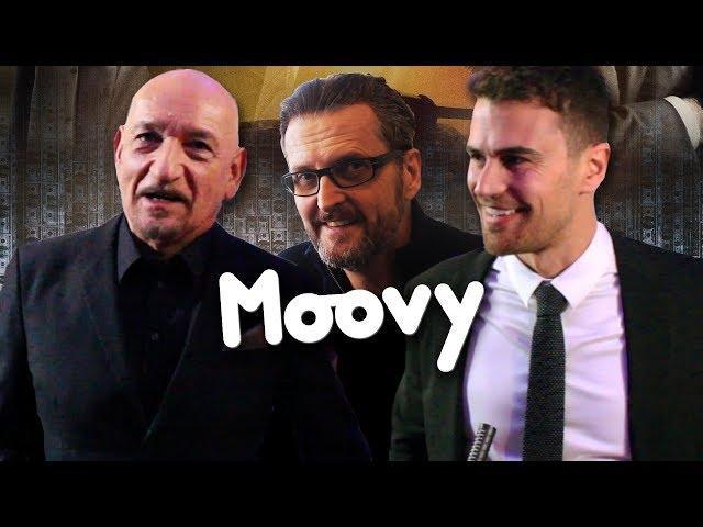 "Backstabbing" with Ben Kingsley & Theo James! (Moovy TV #69)