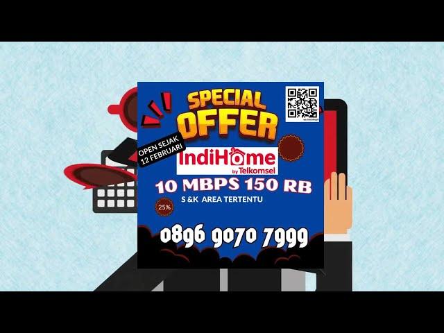 HOT PROMO !!!! indihome Buka Paket 10 MBPS lagi