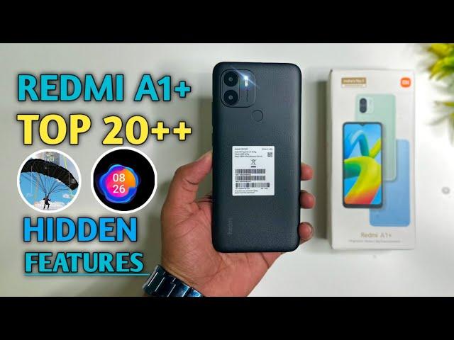 Redmi A1+ Top 20++ Hidden Features || Redmi A1+ Tips & Tricks | Redmi A1+