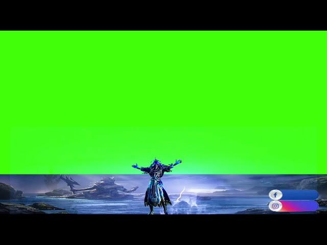 Green screen pubg overlay with poseidon x-suit// No copyright