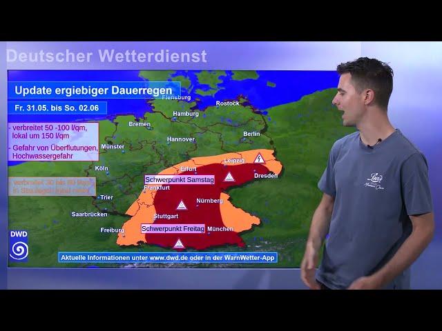 30.05.2024 Unwetterinformation - Deutscher Wetterdienst (DWD)