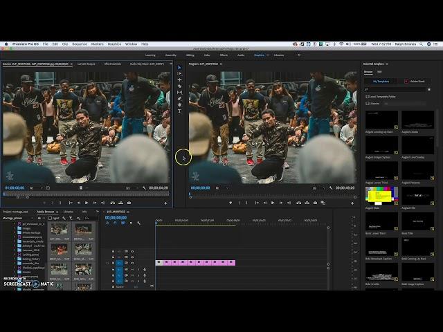 How to Create a Photo Montage Using Premiere Pro CC