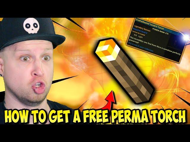 How to Get a FREE U10 Permanent Torch in Trove (REAL) - New Trove Badge GIVES Perma Torch