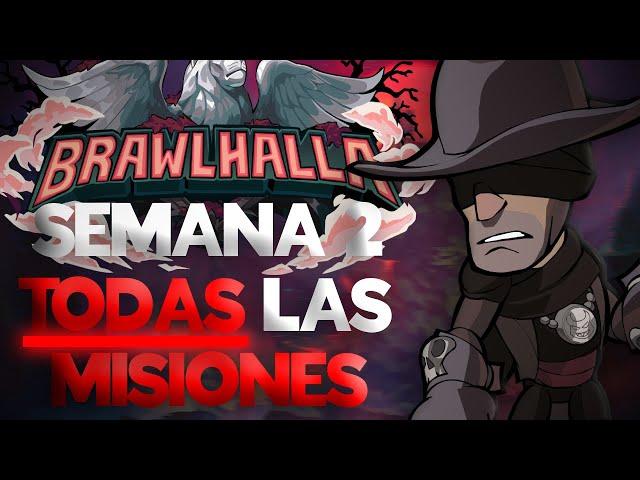 SEMANA 2 TODOS LOS DESAFIOS/MISIONES GUIA | Pase de batalla / Battle Pass 4 Brawlhalla en español