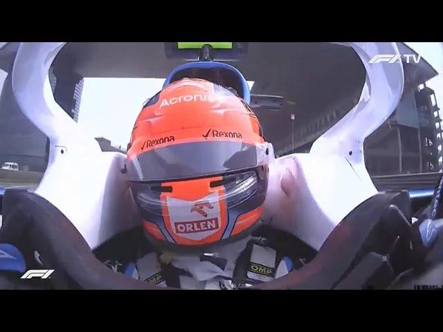 Robert Kubica onboard FP1 Shanghai China 2019