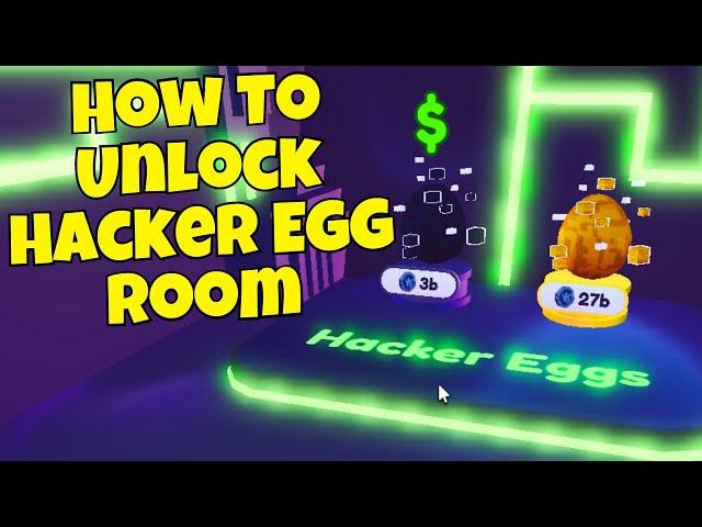 How To Unlock The Hacker Egg Room [Pet Simulator]