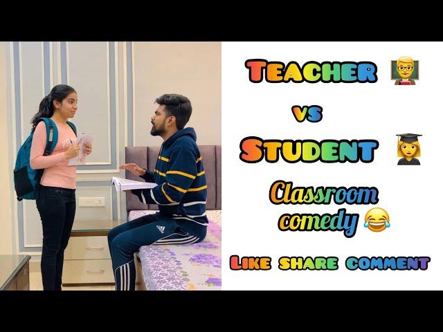 Student ‍ Vs Teacher ‍ ~ Classroom Comedy  ~ @Priyal_Kukreja ~ Dushyant Kukreja #shorts