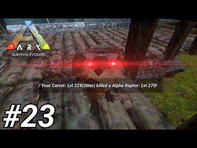 Carrot the Alpha destroyer! | Season 1 EP23 | Ark Survival Evolved Mobile