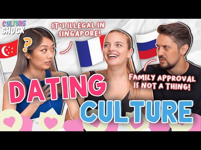 Dating Culture Differences (France vs Russia vs Malaysia vs Indonesia) | Culture Shock Ep 2