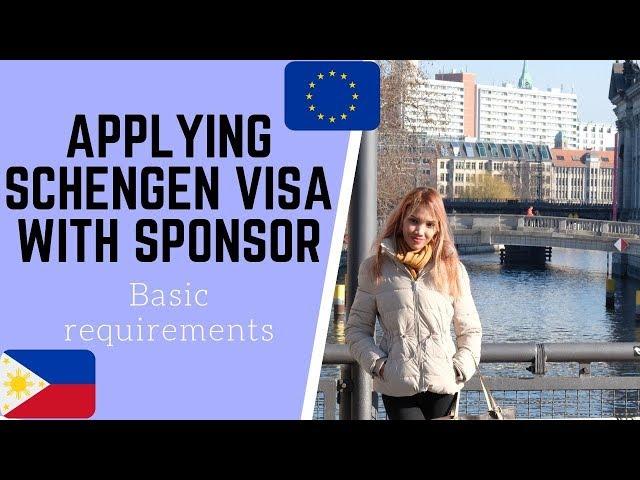 APPLYING SCHENGEN VISA WITH SPONSOR FOR FILIPINOS