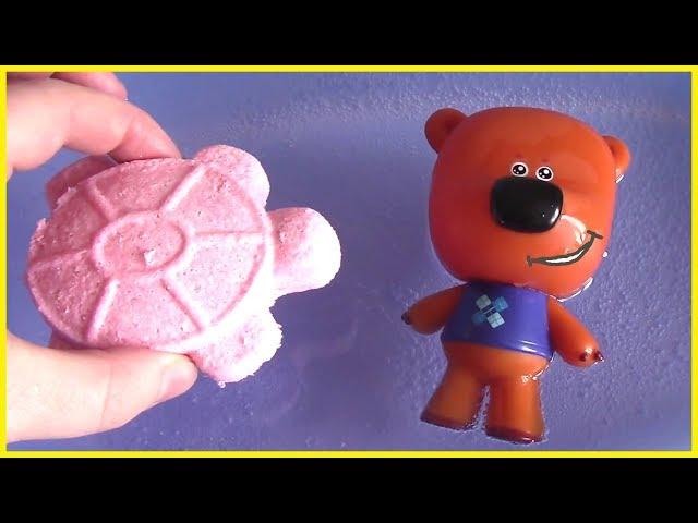 Kesha made a Bubbling form - DIY - Cartoon with toys Be-be-bears