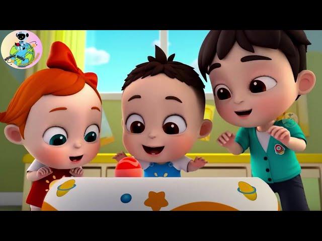 Surprise Eggs Song | Learn Colors and Vehicles for Kids | Nursery Rhymes & Baby Songs