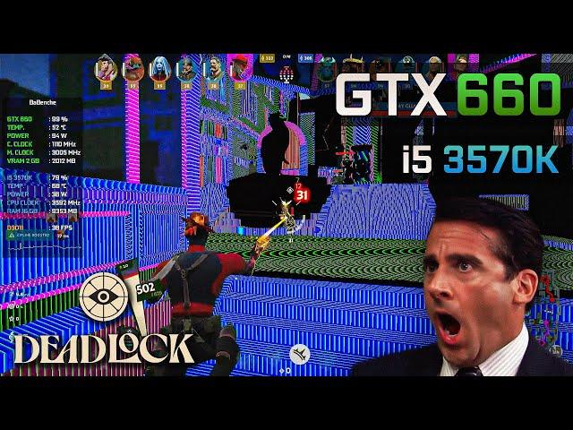 Deadlock (New Valve Game) | GTX 660 + i5 3570K | 1080p lowest