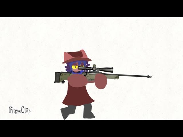 oneshot niko has a sniper rifle