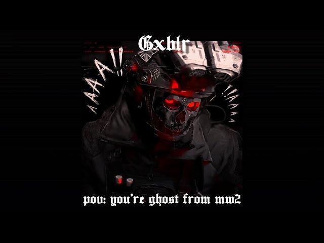 pov: you're ghost from mw2 ~ a music playlist