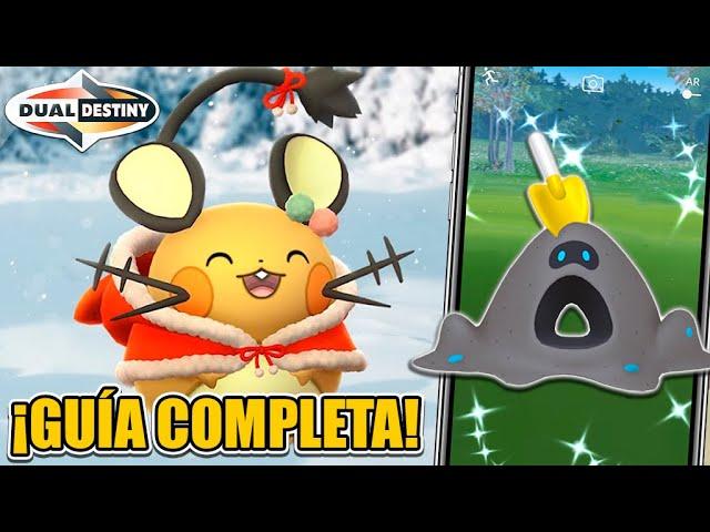  ¡CONSIGUE a SANDYGAST SHINY y DEDENNE DISFRAZADO en NAVIDAD PARTE 1 en Pokémon GO [Keibron]