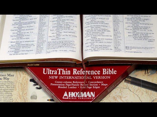 The Holman NIV UltraThin Reference Bible