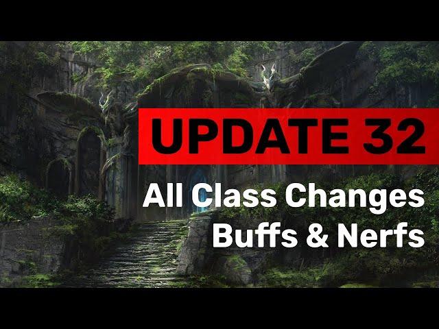 ALL Class Changes for Update 32 | The Elder Scrolls Online - Deadlands DLC