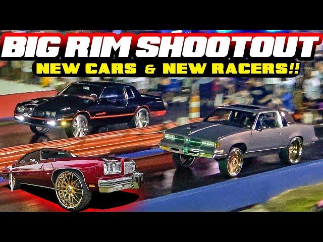 THESE NEW CARS are DOMINATING the Big Rim Shootouts! Supercharged LSX Gbody , Turbo Cutlass & DONKS!