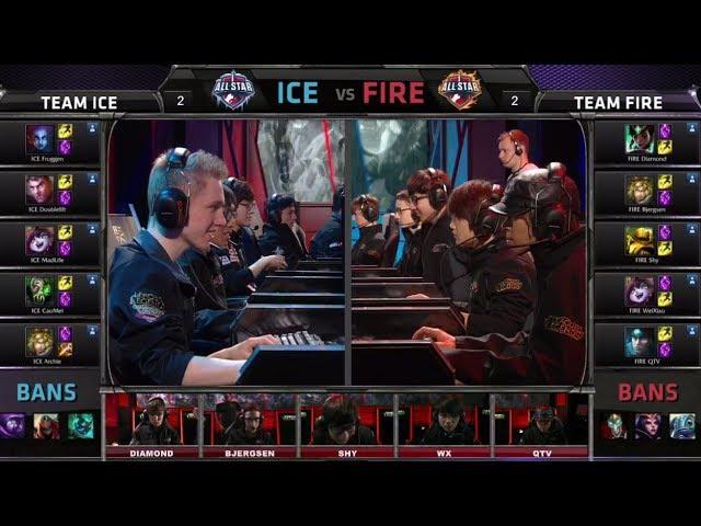 Team ICE vs Team FIRE | All-Star Challenge URF mode | All-star Paris 2014 Day 1