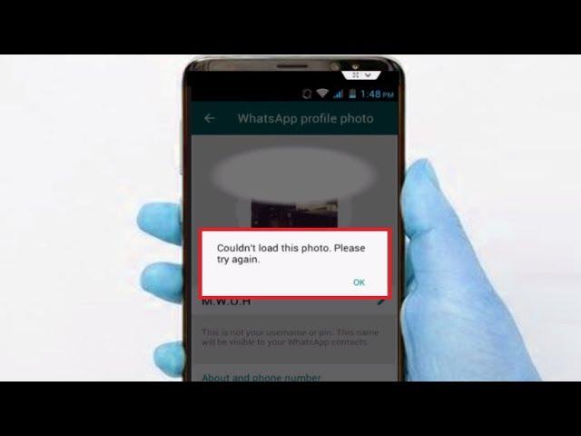 How to Fix Couldn’t Load This Photo Please Try Again Error of Whatsapp in Android
