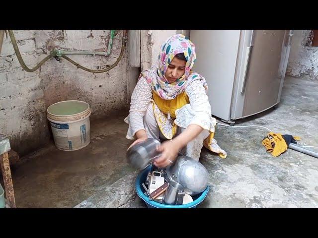 Traditional Charpai Cleaning | How to Wash a Charpai with Natural Methods | Rabia Simple Life