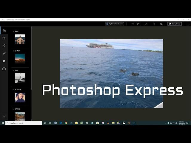 Adobe Photoshop Express Tutorial