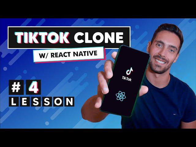 TIKTOK Clone React Native Tutorial 2021 ‍ - Recording Videos with React Native Camera (#4)