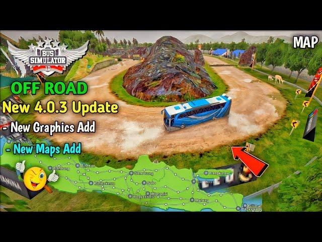  New Update Bast Maps !! Off Road Maps|Bus Simulator Indonesia 