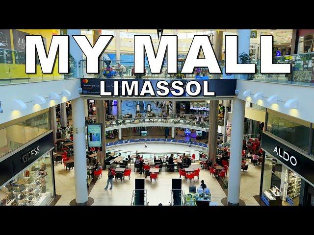 MY MALL in LIMASSOL CITY - CYPRUS 4K  (60fps)