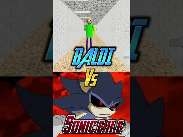 baldi vs sonic exe #shorts