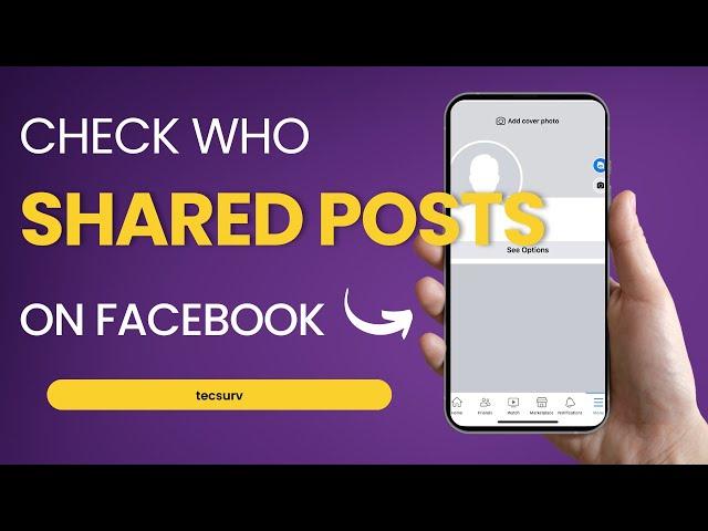 How to Check Who Shared a Post on Facebook