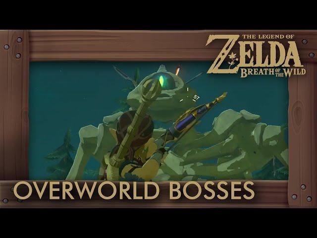 Zelda Breath of the Wild  - All 84 Overworld Bosses