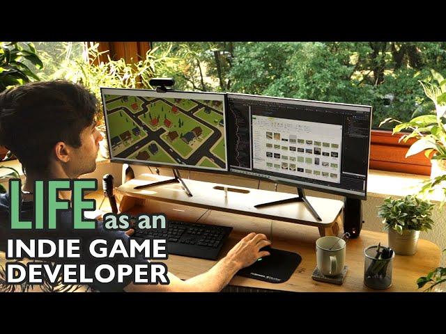 A Day as an Indie Game Developer