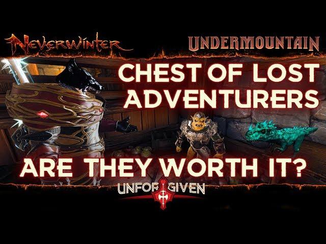 Neverwinter Mod 16 - Are They Worth It? Chest of Lost Adventurers Master Expeditions (1080p)