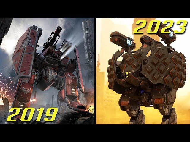  EVOLUTION of TITANS in War Robots #warrobots #shorts #warrobot