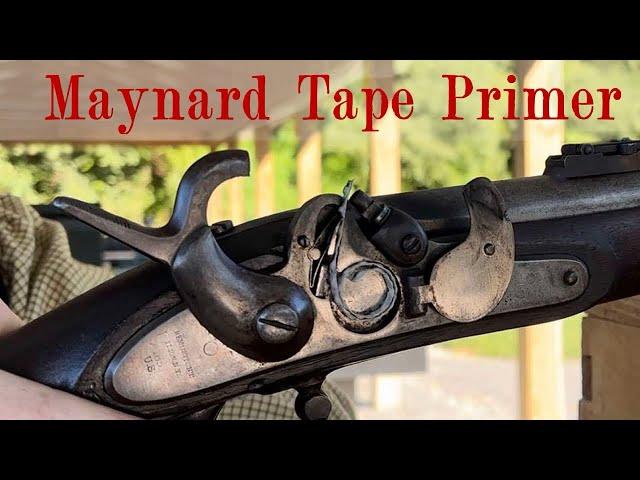 Shooting the Maynard Tape Primer - A pre-Civil War good idea that didn't work out