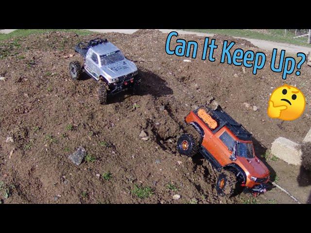 Remo Hobby 1093 vs Traxxas Trx-4 Sport Rubble Crawling Showdown!