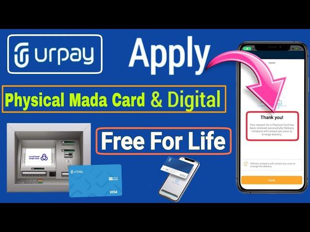 How To Apply Urpay Physical Mada Card | Urpay Ka Physical Mada Card Kaise Banaye | Urpay Mada Card