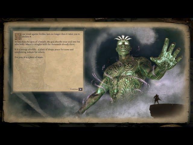 Pillars of Eternity 2 - Bad Ending (Try to Fight a God Possessing a Giant Statue)