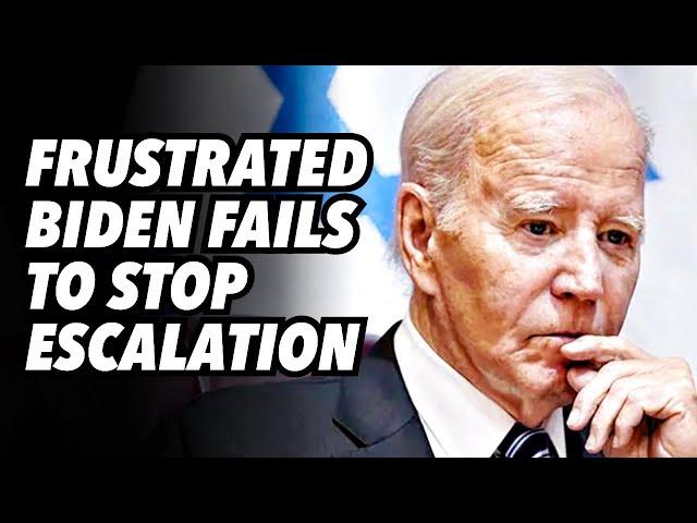 On a knife-edge, frustrated Biden fails to stop Middle East escalation