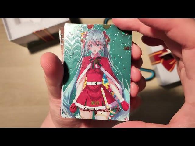 Waifu Cards Christmas Box - Box Unboxing/ Opening