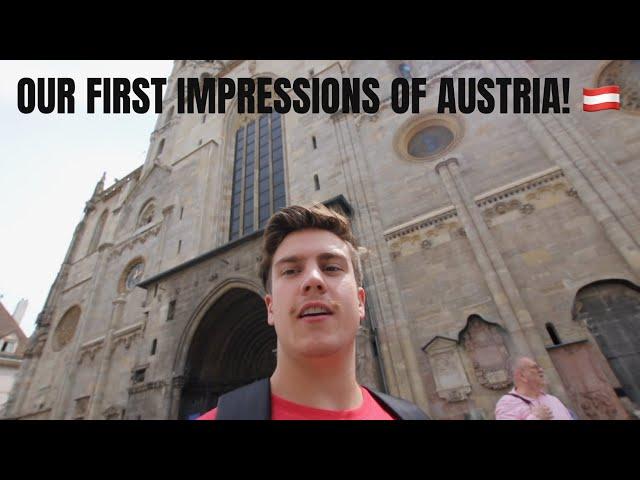 OUR FIRST IMPRESSIONS OF AUSTRIA!  (Jordan to Austria)