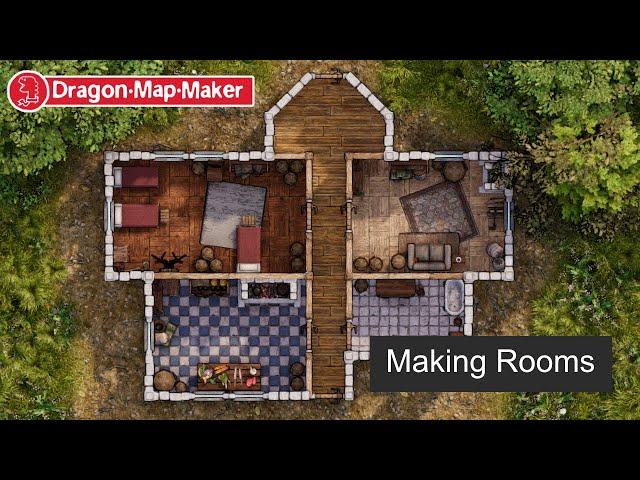 Dragon Map Maker: Kickstarter Live Map Demo - Rooms