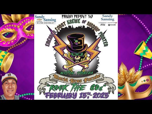 Beads, Floats, & Fun! Milton Mardi Gras Parade 2025 | Let The Good Times Roll!