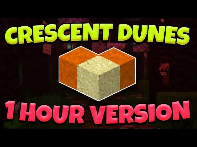 Crescent Dunes by Aaron Cherof - One 1 Hour Minecraft 1.20 Music! Trails And Tales New Music Disk!