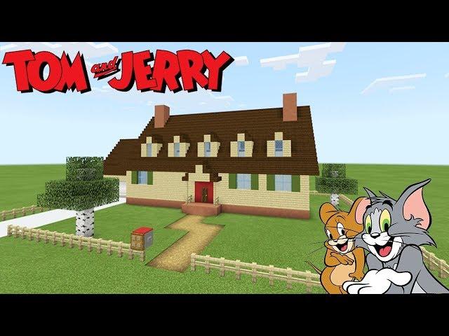 Minecraft Tutorial: How To Make Tom And Jerrys House "Tom and Jerry"