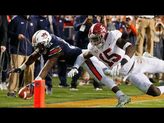 Alabama VS Auburn 2017 Iron Bowl Game 12 Highlights